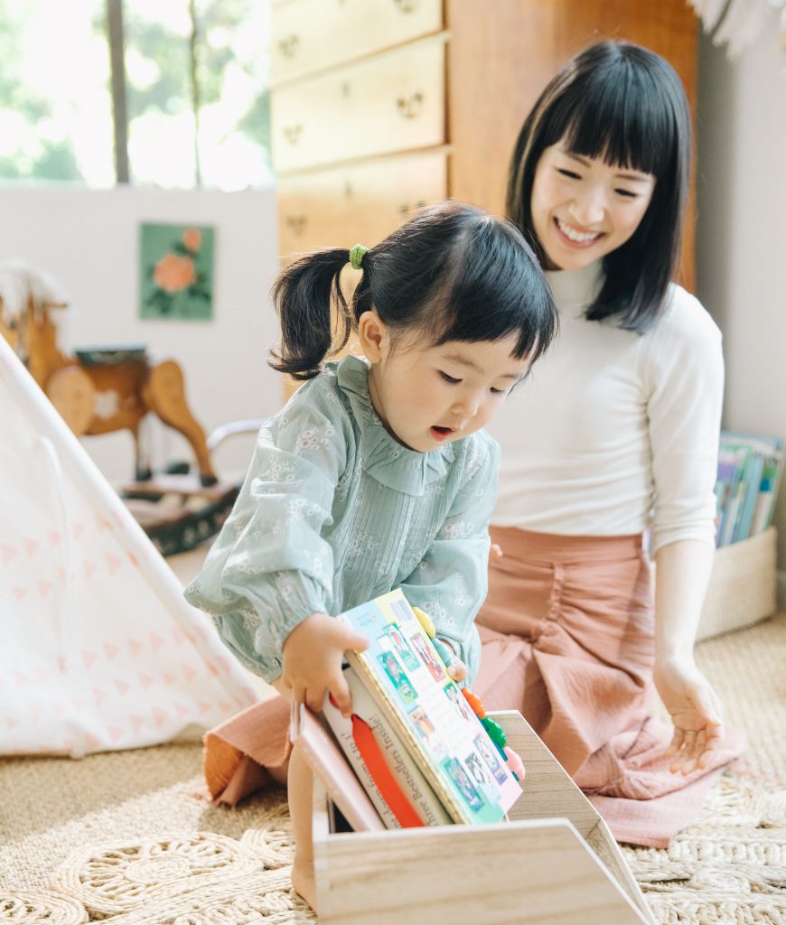 Set of 5 Wooden Stacking Storage Boxes