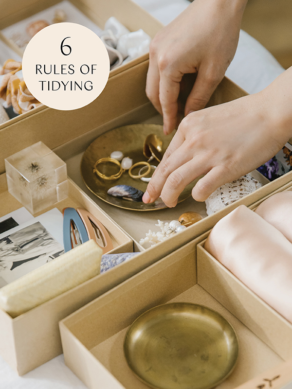 6 Rules Of Tidying Archives Konmari The Official Website Of Marie Kondo