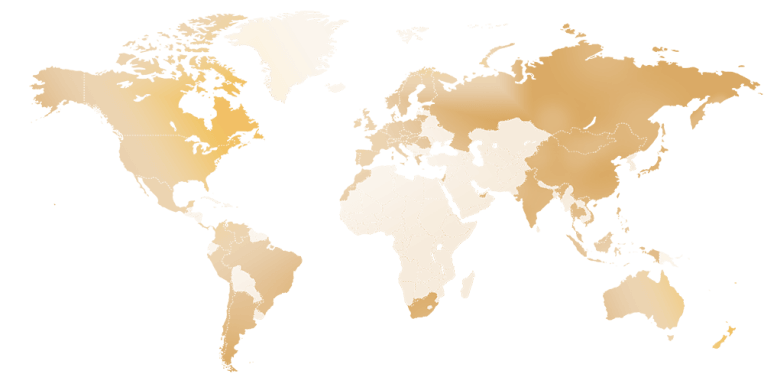 World Map of KonMari Consultants